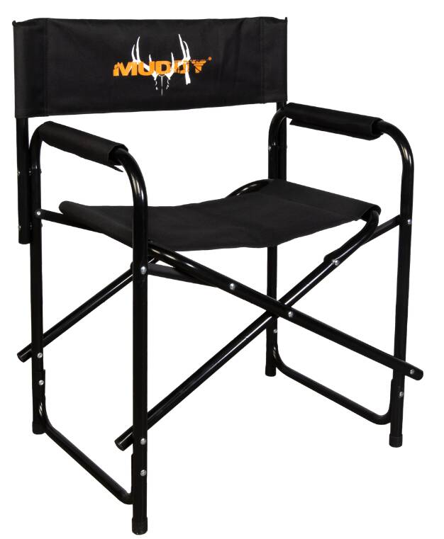 Muddy Director's Chair, Black • MUD-DRC