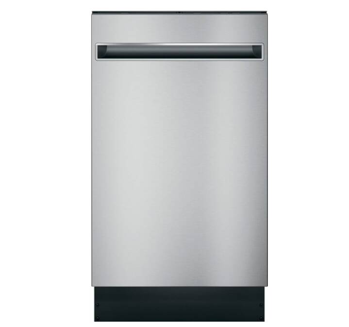 GE Appliances Profile 18" ADA Compliant Stainless Steel Interior Dishwasher with Sanitize Cycle • PDT145SSLSS