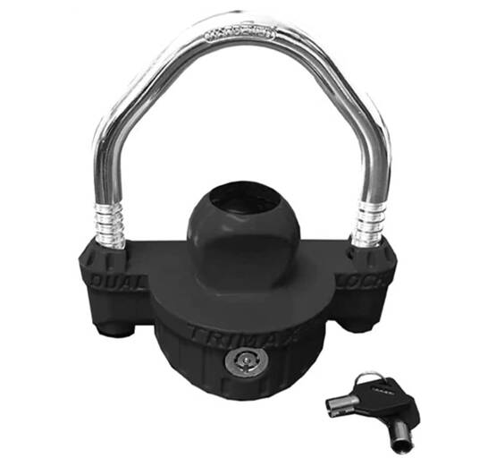 Blue Ox Trailer Coupler Lock With Keys - 1-7/8" To 2-5/16" • BX88441