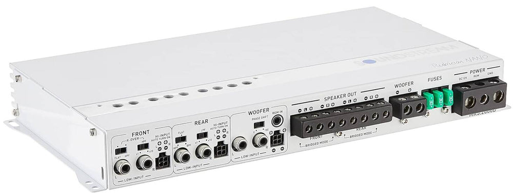 Soundstream Rubicon Nano 2000W Class D 5-Channel Marine Amplifier , White • MR52000D
