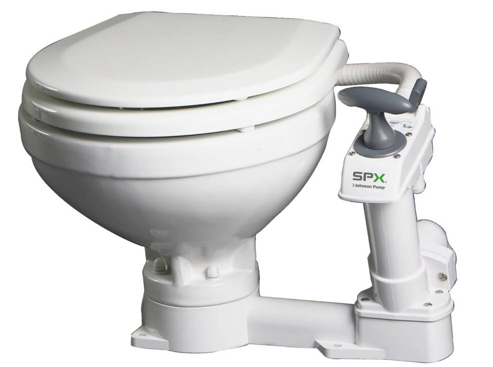 Johnson Pump AquaT Toilet Manual Compact • 80-47229-01