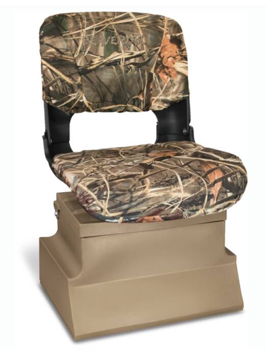 Beavertail Stealth 1200 Seat Box - Marsh Brown • 400256