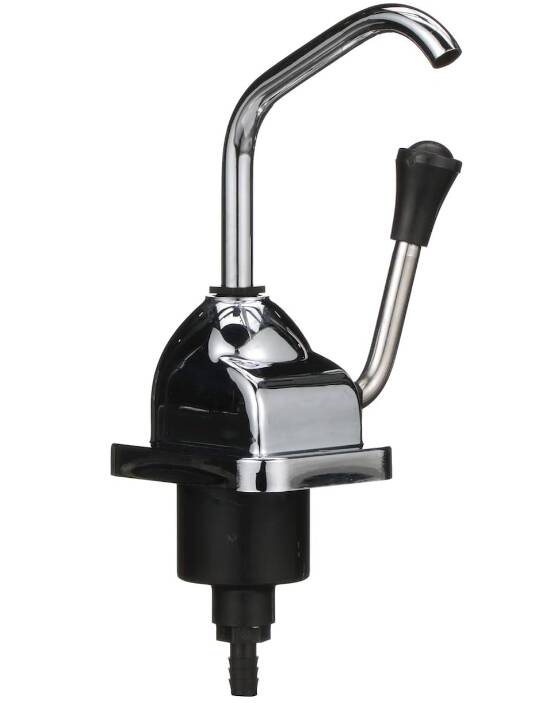 Valterra Rocket Hand Pump for RV, Camper Holding Tank Faucet Pump - Chrome • RP800