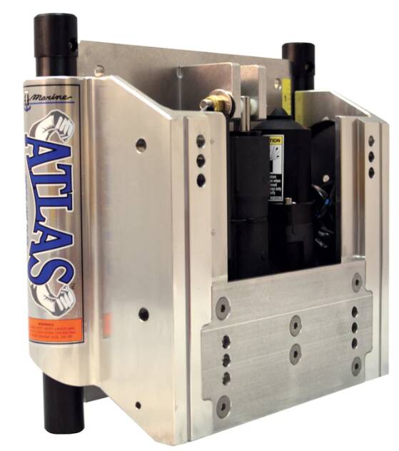 T-H Marine Atlas 12" Setback Hydraulic Jack Plate • AHJ-12V-DP