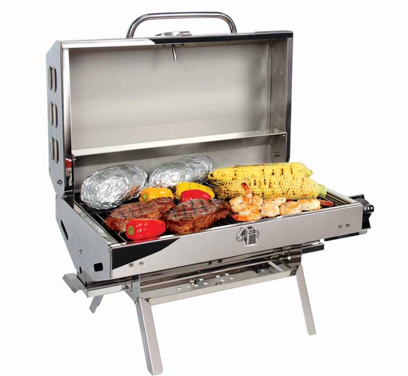 Camco Olympian 5500 - Stainless Steel RV Grill • 57305