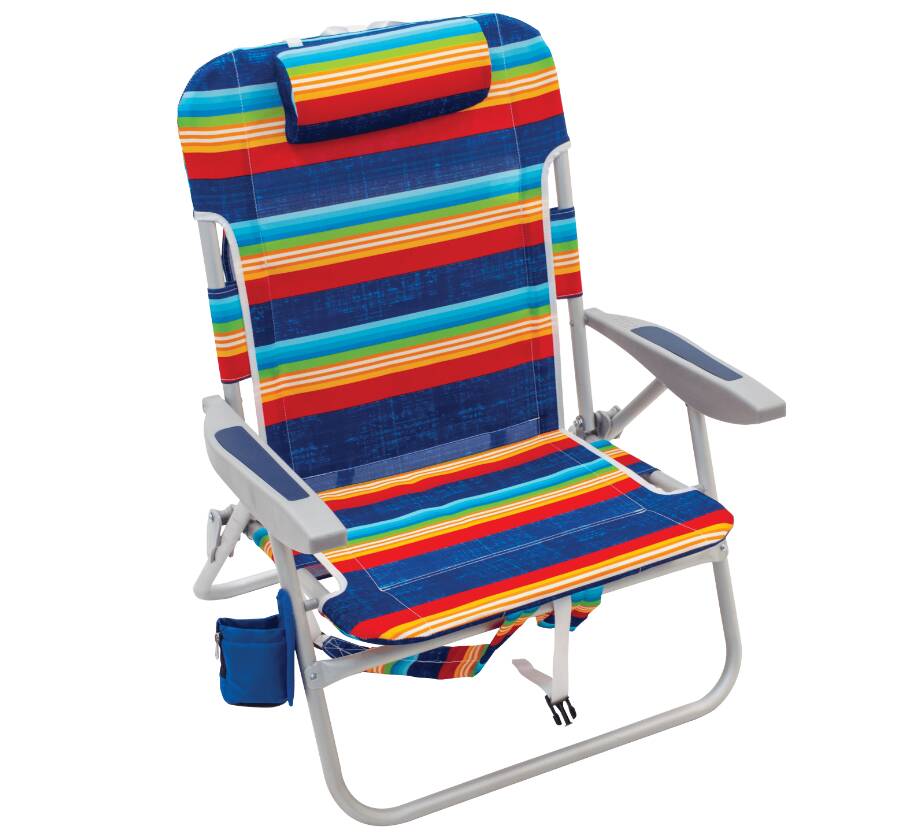 Rio The Big Boy Backpack Chair, Orange Wave • SC537-2001-1