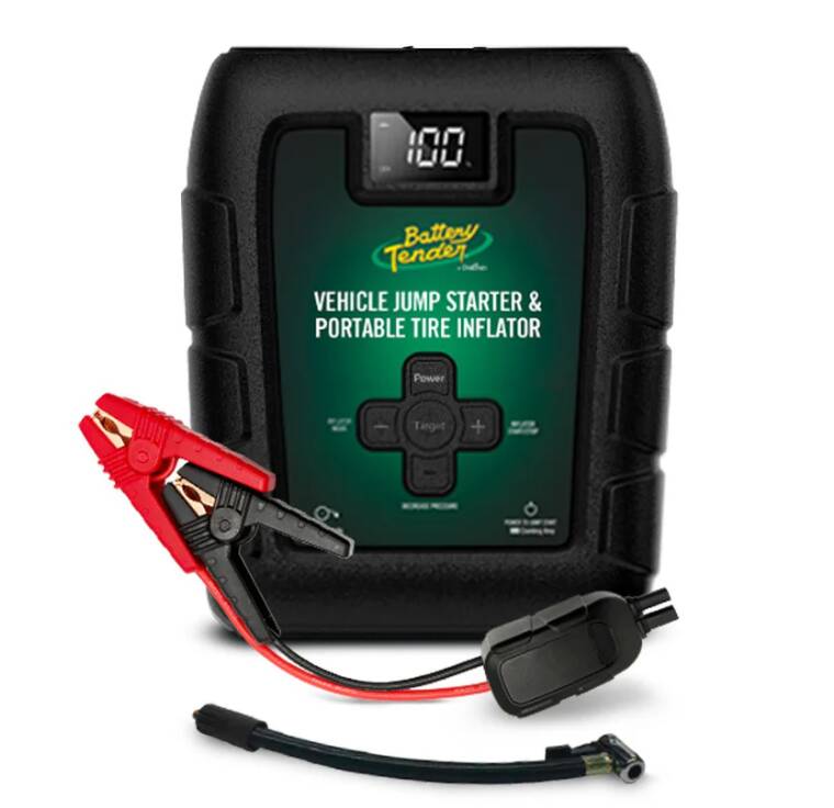 Battery Tender 800 Amp Jump Starter and Tire Inflator • 030-3010-WH