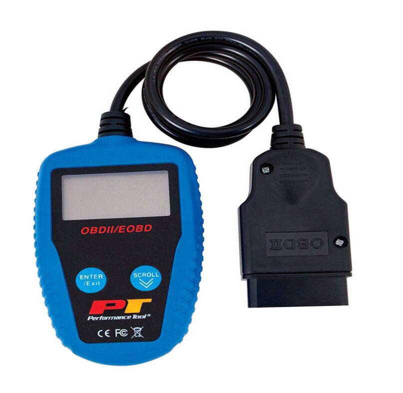 Performance Tool OBDII Multi-Lingual Automotive Diagnostic Scanner • W2976