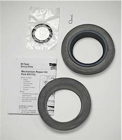 Thetford Flush Mechanism Repair Kit, Aqua Magic Bravura • 31112