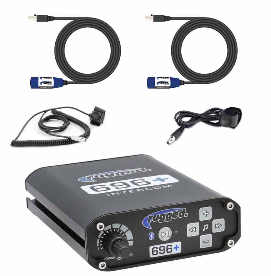 Rugged Radios 2 Person Builder Kit with RRP696 and Bluetooth Intercom System • 696-2P