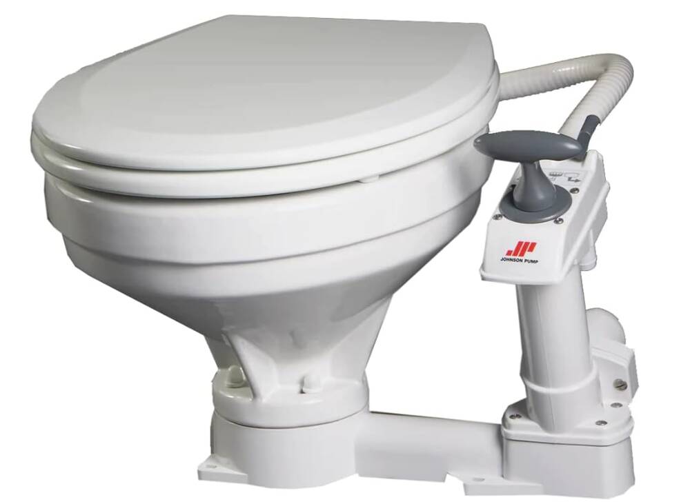 Johnson Pump AquaT Toilet Manual Comfort • 80-47230-01