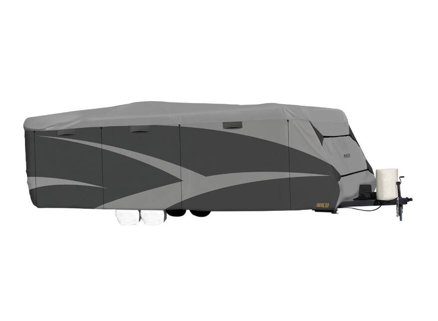ADCO SFS AquaShed Designer Travel Trailer Cover (Gray, Up to 24') • 52242