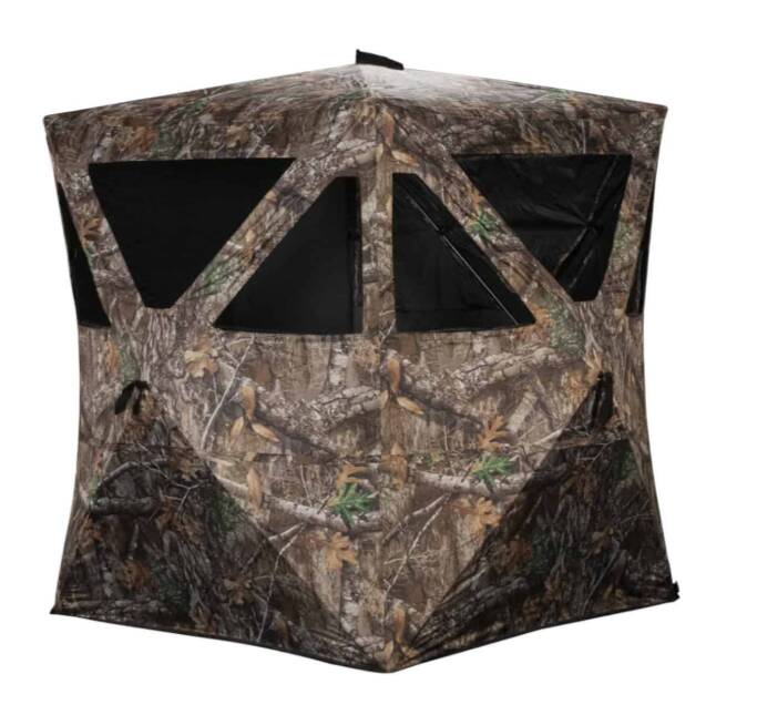 Rhino Blinds Rhino-100 5-Hub Ground Blind – Realtree Edge • R100-RTE