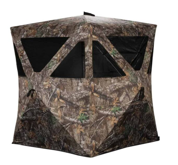 Rhino Blinds Rhino-100 5-Hub Ground Blind – Realtree Edge • R100-RTE