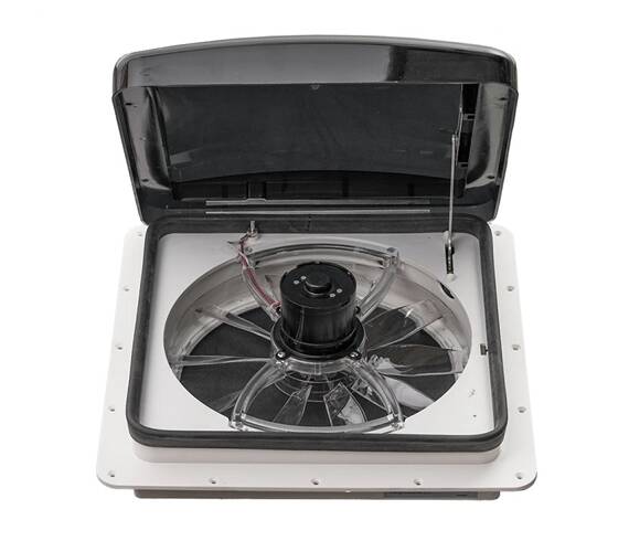 Heng's Zephyr Hi-Performance Powered Roof Vent - Smoke • SV4112-G4