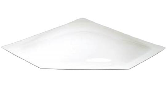 Specialty Recreation Neo Angle Outer Skylight for 28" x 10" Opening, White • NSL2810W