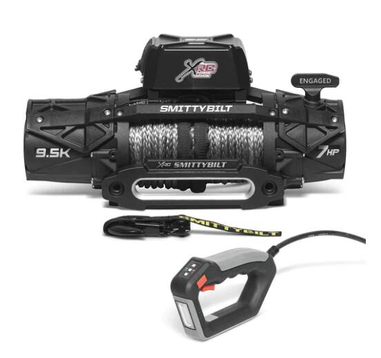 Smittybilt XRC GEN3 9.5K Comp Series Winch with Synthetic Cable • 98695