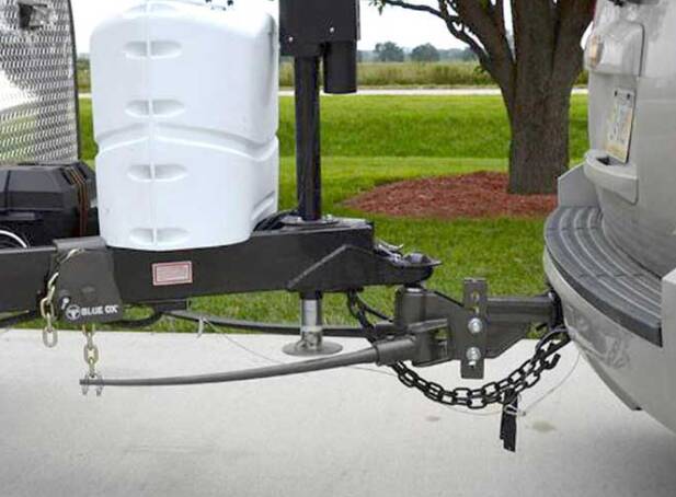 Blue Ox SwayPro Hitch Underslung 750 lb Clamp-On • BXW0753
