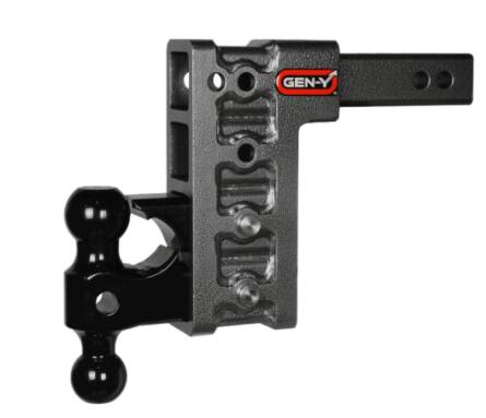 Gen-Y Hitch Mega-Duty 2 in. Shank Adjustable Drop Hitch, 16K Towing • GH-525