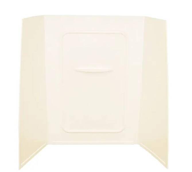 Lippert Bathtub Wall Surround; 24" x 36" x 59" (Parchment) • 209461