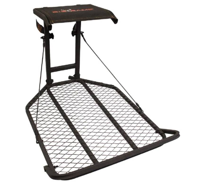 Big Game Captain XL Fixed Position Flex-Tek Seat 1-Person Hang-On Tree Stand • BGM-FP0100