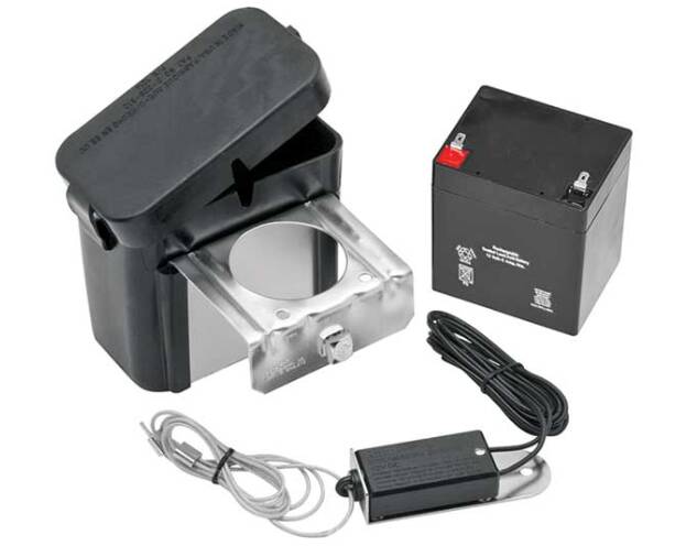 Tekonsha Shur-Set III Trailer Breakaway Kit - Top Load - Clamp On • 1026