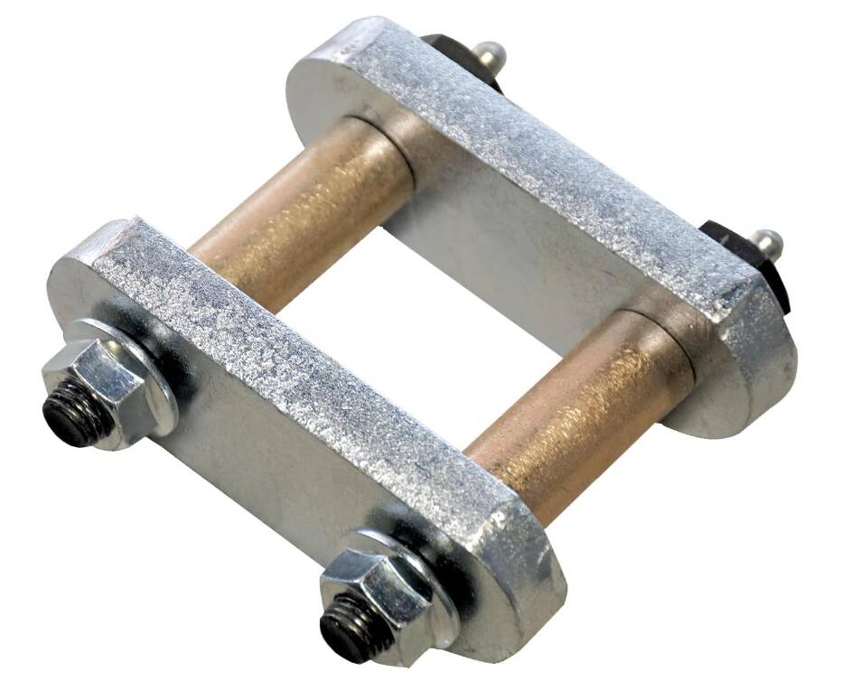 MORryde Heavy Duty Shackle Kit, Triple Axle, 2-1/4" Shackles • UO12-023