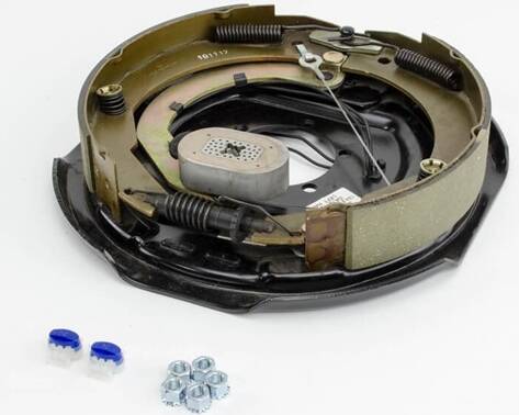Lippert Forward Self-Adjusting Electric Brake Assembly - 12" x 2" - Left Hand • 296651
