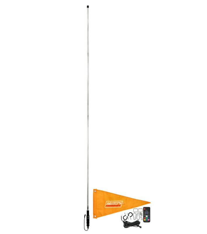 Metra RGB Fiber Optic Whip Light - 6 Ft • MPS-FORGBWHIP6