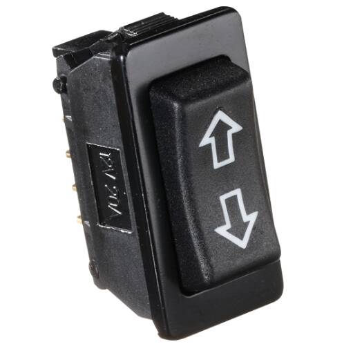 RV Designer RV Slide Out 40 Amp DC Rocker Switch - Black • S125