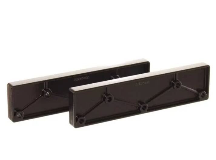 Dometic Black Spacer Brackets for Slide Topper Awnings • 3310066.000U