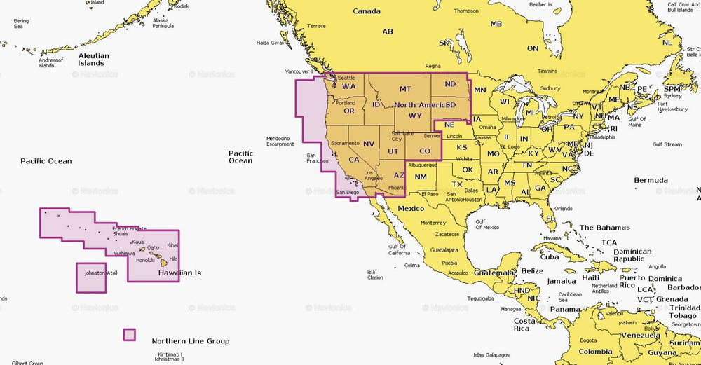 Navionics+ U.S. West • 010-C1371-30