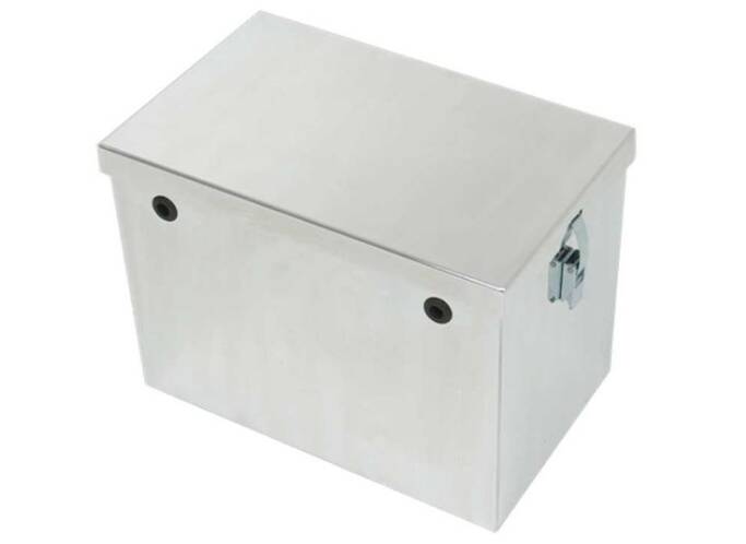Phoenix USA Tow Rax Aluminum Battery Box 14" Machine Finish • SP14B