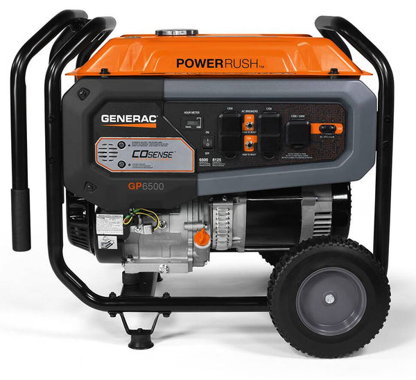Generac 6500 Watt Portable Generator w/ CO-Sense • 7680