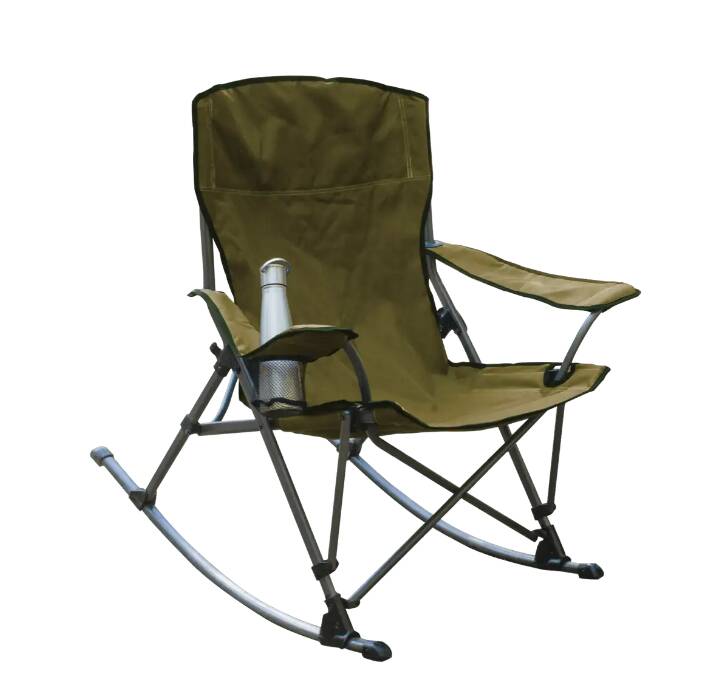 Camp & Go Soft Arm Rocking Quad Chair, Moss • GRQR370-454-1