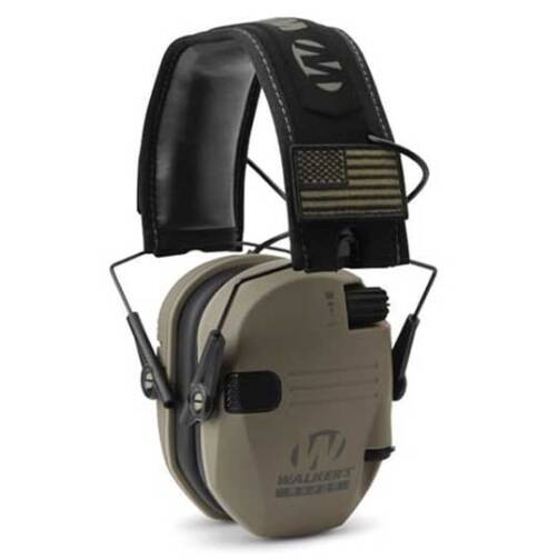 Walker's Razor Patriot Slim Electronic Muffs – Flat Dark Earth • GWP-RSEMPAT-FDE
