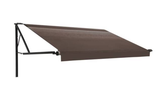 Dometic 20'W x 8'Ext. Vinyl Fade Sandstone Patio Replacement RV Awning Fabric with Polar White Weather Cover • B3314989NS.420