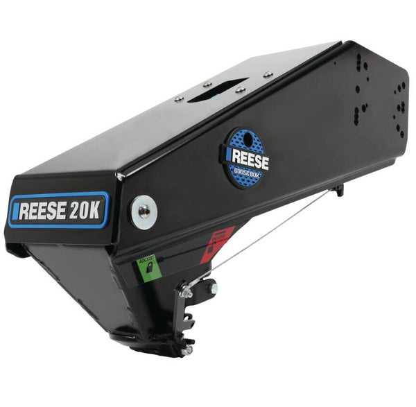Reese Goose Box 5th Wheel Pin Box, Air Ride 20,000 lbs, Fits Lippert (1621, 1716, 0719, Rhino), Fabex PB 600 Series • 94920