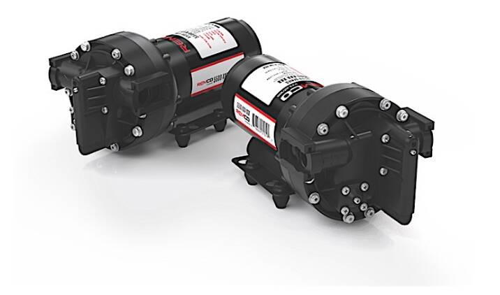Remco Rebel 5.3 GPM 12 VDC 2 Chamber Water Pump • 55REBEL-JRV