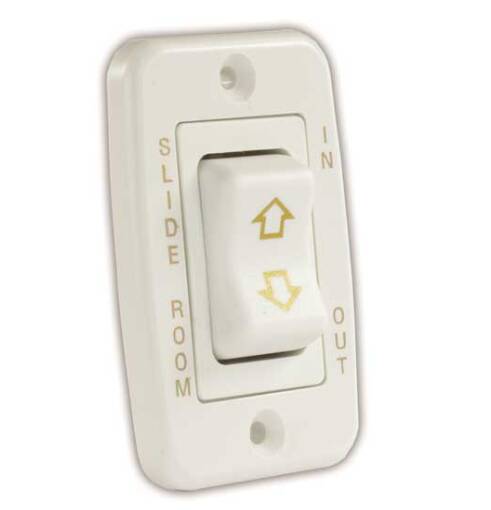 JR Products RV Slide Out Switch Mom-On/Off/Mom-On 5 Pin • 12345