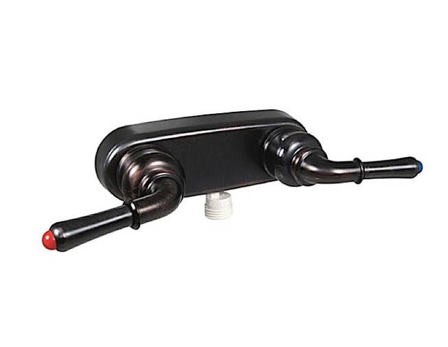 Valterra Catalina Rubbed Bronze Shower Control Valve with Levers Handles & Vacuum Breaker • PF223541