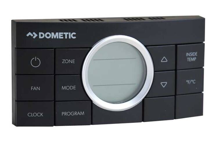 Dometic Comfort Control Center II Multi-Zone Thermostat - Black • 9610005381