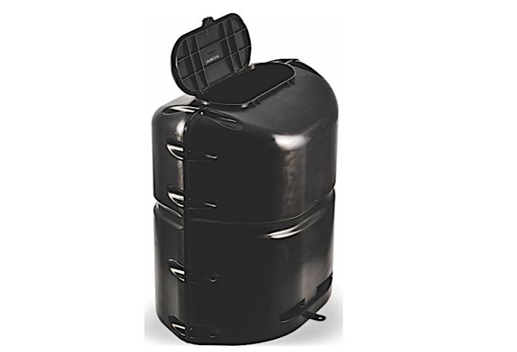 Camco Polypropylene Cover for Single 20 lbs Tanks Black • 40565