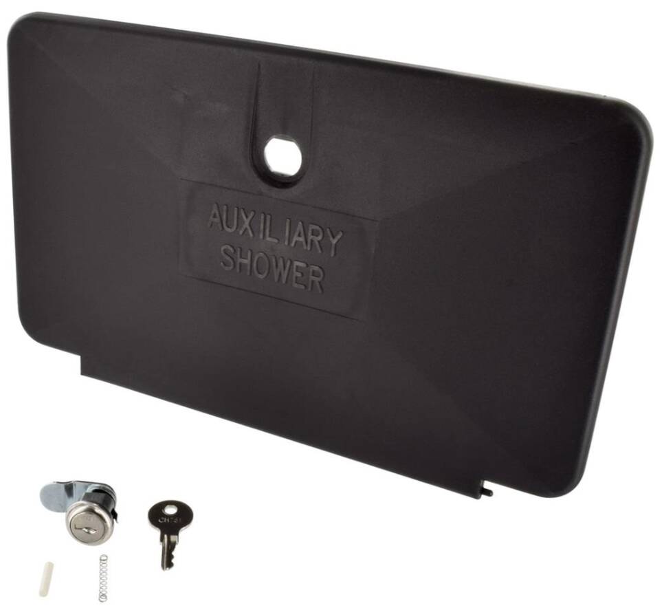 Phoenix Faucets Exterior Shower Door Replacement, Plastic, Black • PF267002