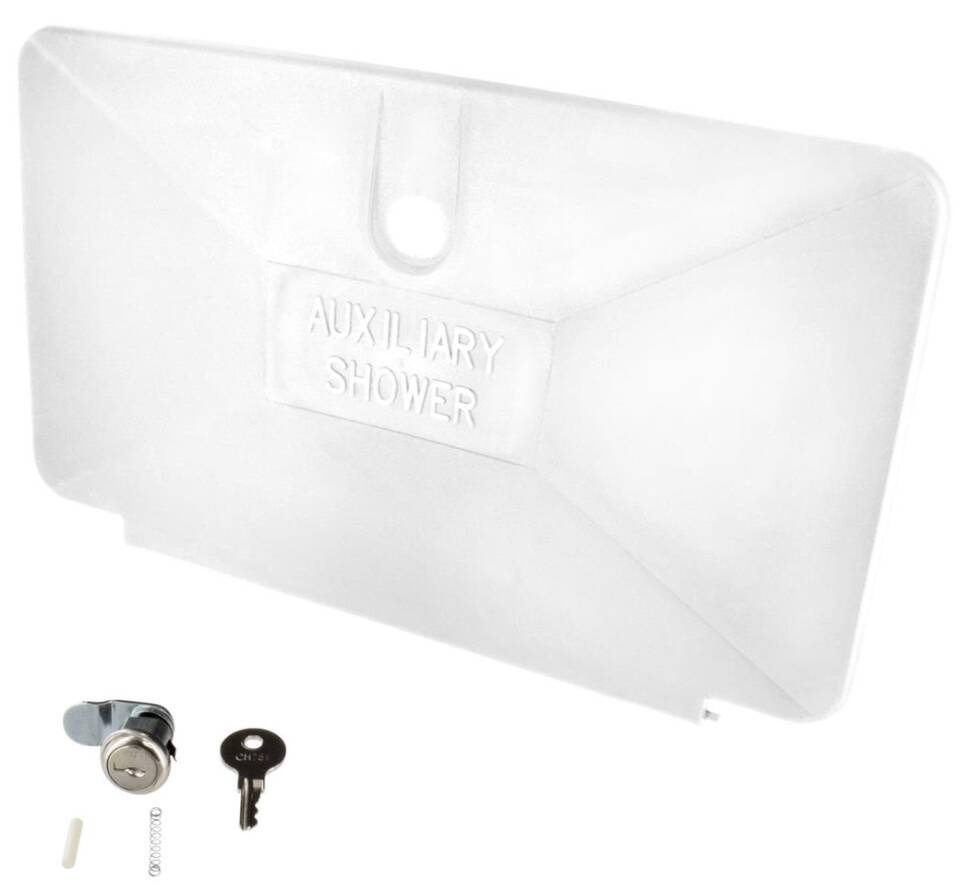 Phoenix Faucets Exterior Shower Door Replacement, Plastic, White • PF267001
