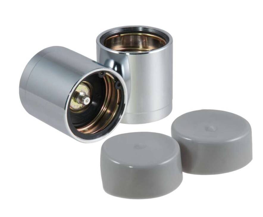 Curt 1.98" Bearing Protectors & Covers, 2 Pack • 22198