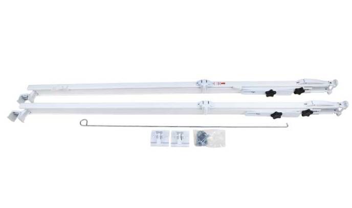 Carefree Fiesta White Aluminum Manual Patio Awning Hardware • 961501WHT