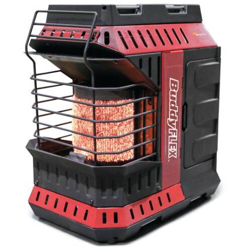 Mr. Heater Buddy FLEX Indoor Safe Portable Radiant Heater - 11,000 BTU/hr • F600100