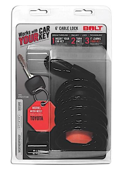 Bolt Lock 6' Cable Lock Toyota • 7023721
