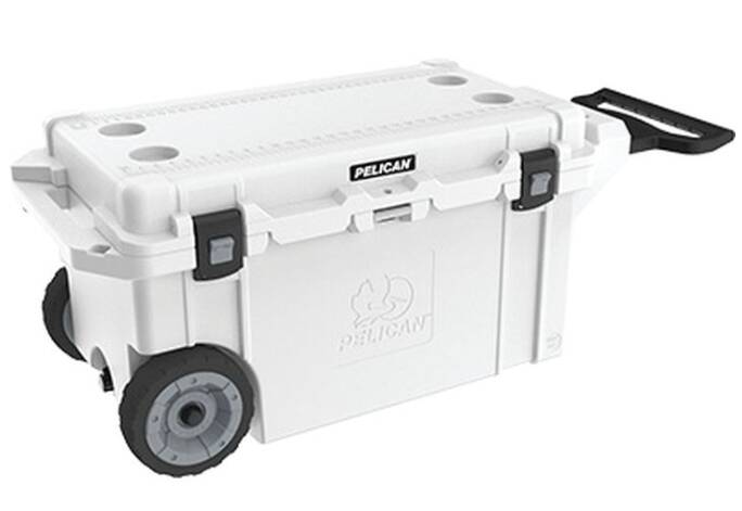 Pelican 80-Quart Elite Wheeled Cooler - White • 80QW-1-WHT